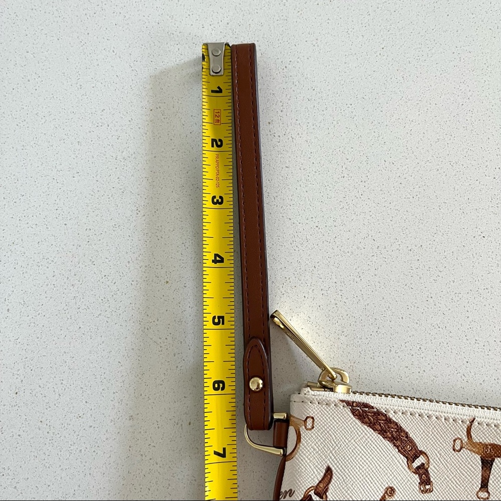 Ralph Lauren Caldwell Belting Wristlet - Picture 10 of 14